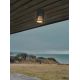 Plafoniere - Mini Plafoniera exterior design nordic IP54 Aludra seaside antracit