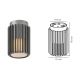 Plafoniere - Mini Plafoniera exterior design nordic IP54 Aludra seaside antracit