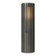Stalpi - Stalp iluminat exterior design nordic IP44 Aludra H-45CM seaside antracit