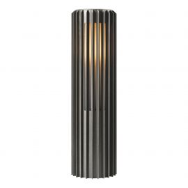 Stalpi - Stalp iluminat exterior design nordic IP44 Aludra H-45CM seaside antracit