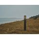 Stalpi - Stalp iluminat exterior design nordic IP44 Aludra H-45CM seaside antracit