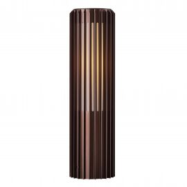Stalpi - Stalp iluminat exterior design nordic IP44 Aludra H-45CM seaside brown