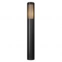 Stalp iluminat exterior design nordic IP44 Aludra H-95CM seaside black