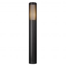 Stalpi - Stalp iluminat exterior design nordic IP44 Aludra H-95CM seaside black