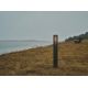 Stalpi - Stalp iluminat exterior design nordic IP44 Aludra H-95CM seaside black