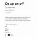 Aplice, corpuri de iluminat pentru pereti - Aplica LED design modern circular OZ AP ON-OFF NERO