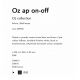 Aplice, corpuri de iluminat pentru pereti - Aplica LED design modern circular OZ AP ON-OFF OTTONE
