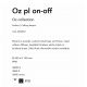 Lustre aplicate - Lustra / Plafoniera LED design modern circular OZ PL ON-OFF NERO