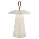 Veioza LED portabila de exterior design nordic IP54 Ara To-Go sanded