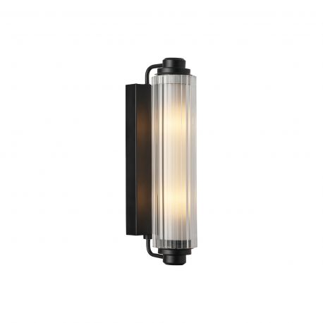 Iluminat pentru baie - Aplica baie IP44 design elegant art-deco Nimal black
