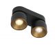 Plafoniere cu spoturi, Spoturi aplicate - Spot aplicat tavan directionabil Pitcher 2L negru