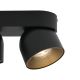 Plafoniere cu spoturi, Spoturi aplicate - Spot aplicat tavan directionabil Pitcher 2L negru
