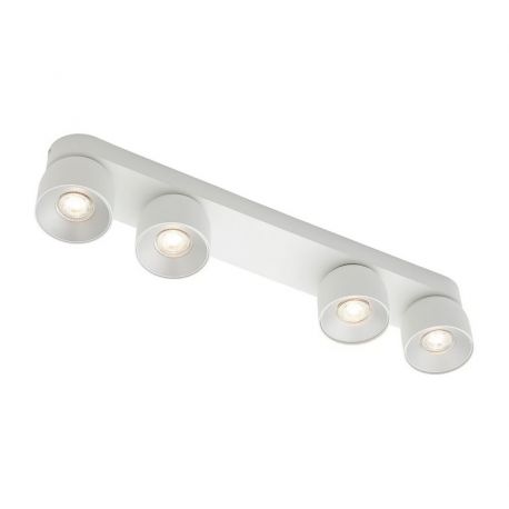 Plafoniere cu spoturi, Spoturi aplicate - Plafoniera cu 4 spoturi Pitcher 4L alb