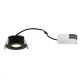 Spot LED incastrabil baie IP65 Rosalee negru