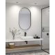 Iluminat pentru baie - Spot LED incastrabil baie IP65 Rosalee negru