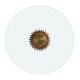Mese dining - Masa rotunda design modern deosebit Glass and Walnut 130cm