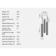 Pendule, Lustre suspendate - Lustra suspendata design scandinav Vico 3L negru