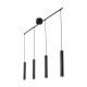 Pendule, Lustre suspendate - Lustra suspendata design scandinav Vico 4L negru