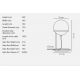 Veioze - Veioza moderna minimalista design scandinav Wilson