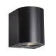 Aplice - Aplica LED de exterior iluminat ambiental IP44 Canto 2 negru