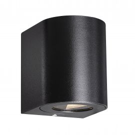 Aplice - Aplica LED de exterior iluminat ambiental IP44 Canto 2 negru
