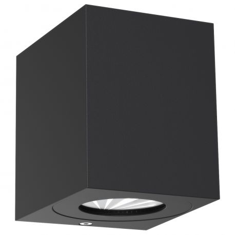 Aplice - Aplica LED de exterior iluminat ambiental IP44 Canto Kubi 2 negru