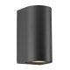 Aplice - Aplica de exterior iluminat ambiental IP44 Canto Maxi 2 negru