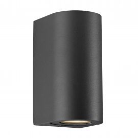 Aplice - Aplica de exterior iluminat ambiental IP44 Canto Maxi 2 negru