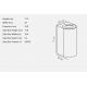 Aplice - Aplica de exterior iluminat ambiental IP44 Canto Maxi 2 negru