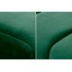 Banchete-Tabureti - Bancheta tapitata Petit Beaute 110cm, catifea verde smarald