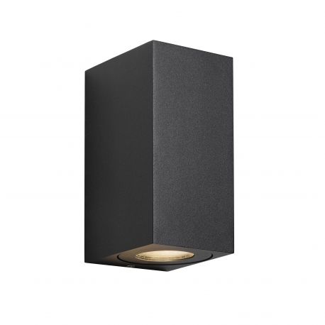 Aplice - Aplica de exterior iluminat ambiental IP44 Canto Maxi Kubi 2 negru