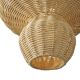 Pendule, Lustre suspendate - Lustra suspendata design decorativ natural din ratan Allie