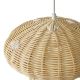 Pendule, Lustre suspendate - Lustra suspendata design decorativ natural din ratan Allie