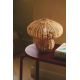 Veioze - Lampa de masa design decorativ natural din ratan Allie