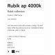 Aplice - Aplica LED iluminat exterior IP54 Rubik ap 4000k ANTRACITE