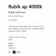 Aplice - Aplica LED iluminat exterior design modern cu protectie IP54 Rubik ap 4000k BIANCO