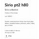 Stalpi - Stalp de iluminat exterior IP44 SIRIO PT2 H80 NERO