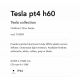 Stalpi - Stalp iluminat exterior design modern TESLA PT4 H60 BIANCO