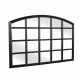 Oglinda decorativa design fereastra Paris 120cm negru