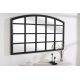 Oglinzi - Oglinda decorativa design fereastra Paris 120cm negru