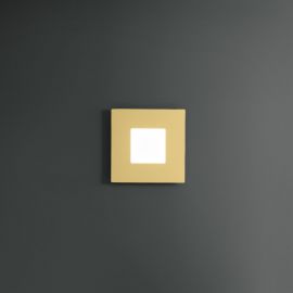 Plafoniere - Aplica LED perete sau tavan BILDE 39x39cm, alb, negru sau auriu