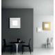 Plafoniere - Aplica LED perete sau tavan BILDE 39x39cm, alb, negru sau auriu