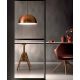 Pendule, Lustre suspendate - Lustra din aluminiu BLANCA alb, negru, cupru sau alama