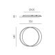 Plafoniere - Plafoniera LED moderna CHRISTINE G