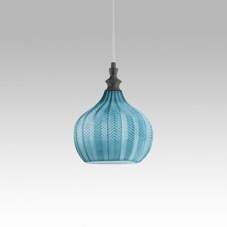 Pendule, Lustre suspendate - Lustra suspendata, Pendul CLEOFE ambra, alb, cobalt sau ecru