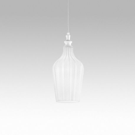 Pendule, Lustre suspendate - Lustra suspendata, Pendul CLEOFE ambra, alb, cobalt sau ecru