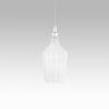 Lustra suspendata, Pendul CLEOFE ambra, alb, cobalt sau ecru