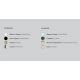 Pendule, Lustre suspendate - Lustra cu 6 pendule CLEOFE ambra, alb sau multicolor
