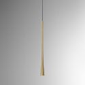Lustra suspendata, Pendul LED slim DAFNE H-60cm alb, negru sau auriu