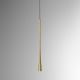 Pendule, Lustre suspendate - Lustra suspendata, Pendul LED slim DAFNE H-60cm alb, negru sau auriu
